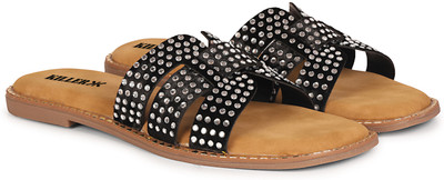 KILLER Women Flats(Black , 4)