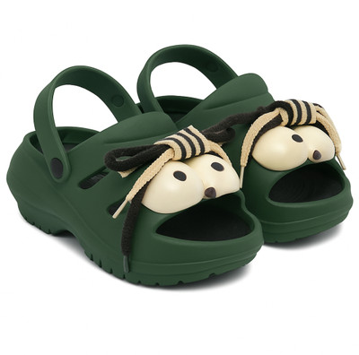 GOKIK Women Clogs(Olive , 3)