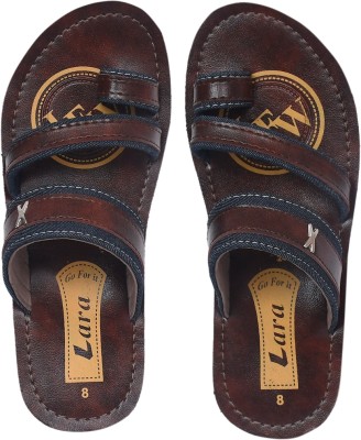 Lara Men Sandals(Brown , 10)