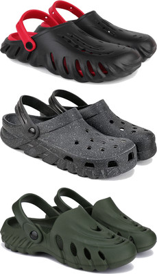 DRACKFOOT Men Clogs(Olive , 10)