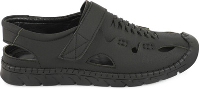 house of common Men Flats(Black , 8)