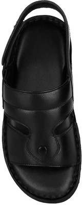 BUROOJ Men Flats(Black , 6)