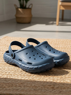 ZIERA Men Clogs(Navy , 11)