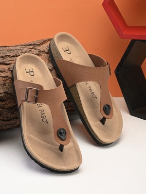 El Paso Men Sandals(Tan , 12)