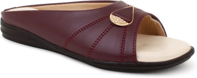 STYLE BUY STYLE Women Wedges(Maroon , 4)