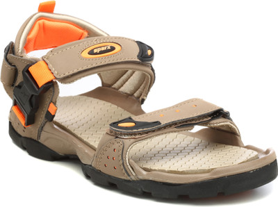 Sparx SS 502 Men Sandals(Brown, Orange , 6)