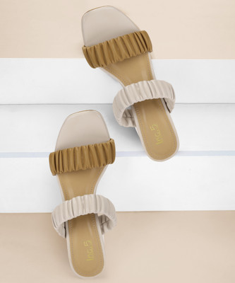 Inc.5 Women Heels(Beige , 5)