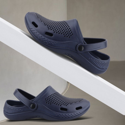 ATORE Men Clogs(Navy , 8)