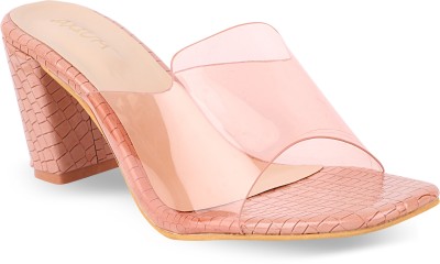 AXIUM Women Heels(Pink , 8)