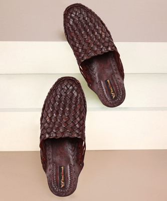 Royal Khwaab Men Sandals(Brown , 9)