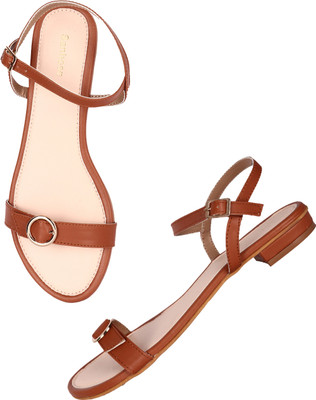 Dressberry Women Casual(Tan , 6)