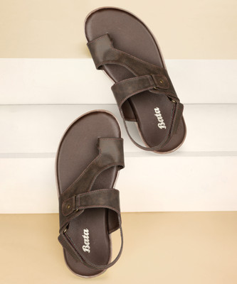 Bata Men Sandals(Brown , 9)