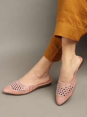 NIDIMA Women Flats(Pink , 5)