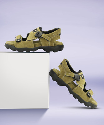 Corstyle Men Sandals(Green , 8)