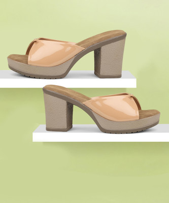 Inc.5 Women Heels(Beige , 3)