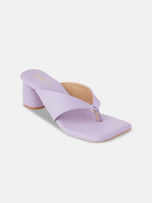 LAVIE Women Heels(Purple , 4)