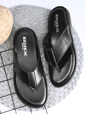 KILLER Men Sandals(Black , 10)