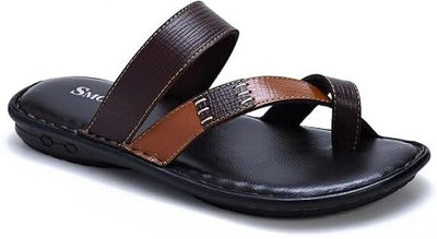 SMOXX Men Sandals(Brown , 9)