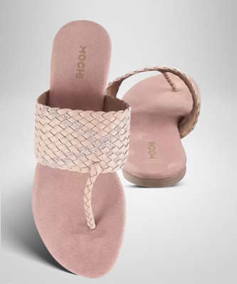 MOCHI Women Flats(Brown , 3)