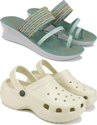 Gorofy Women Flats(Multicolor , 5)