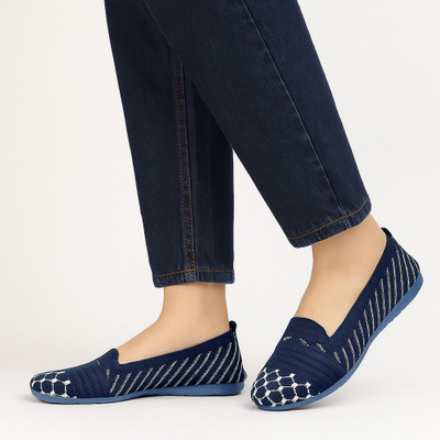 Ktrizko Women Bellies(Blue , 9)