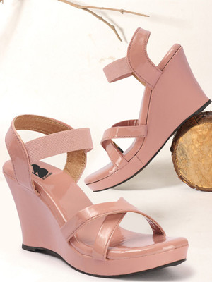 Be Found Women Heels(Pink , 5)