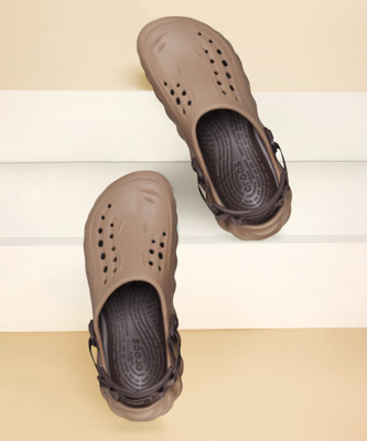 CROCS Echo Men Clogs(Brown , 3 UK/India)