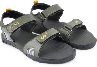 CAMPUS Men Sandals(Olive , 6)