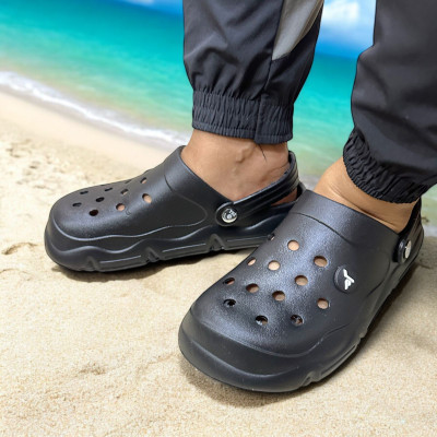 TRZ Men Clogs(Black , 7)
