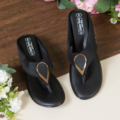 Sapphero Forever Women Flats(Black , 8)