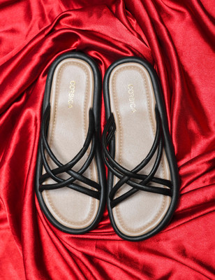 CORSICA Women Flats(Black , 4)