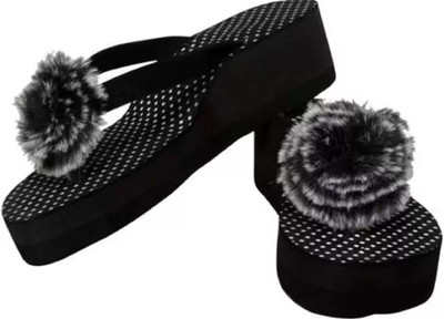 SUMISTI FASHION Women Clogs(Black , 6)