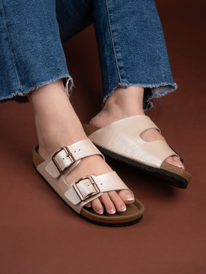 Mast & Harbour Women Flats(Off White , 4)