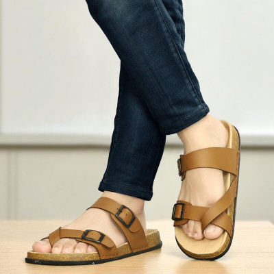 PILADO Men Sandals(Tan , 7)