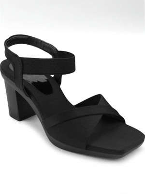 afuzi Women Heels(Black , 5)