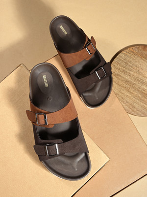 Roadster Men Flats(Brown , 10)