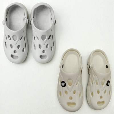 Monrav Men Clogs(Off White, White , 6)