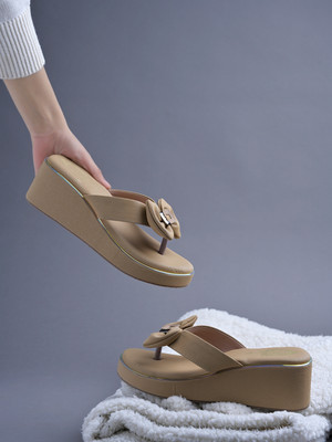 Stylestry Women Heels(Beige , 5)