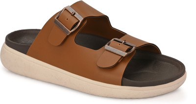 Roadster Men Slides(Tan , 8)
