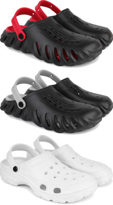 WINGSCRAFT Men Clogs(White , 9)