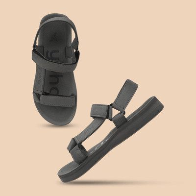 yoho YOHO EVA Sandals for Men | Comfortable Cushioned Sole | TPR Base | Lightweight Men Casual(Grey , 6)