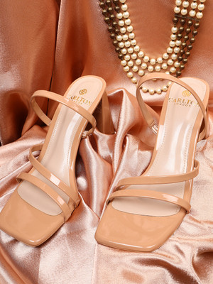 CARLTON LONDON Women Heels(Beige , 3)