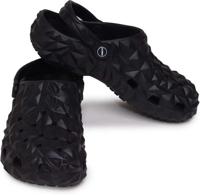 Footsace Men Clogs(Black , 7)
