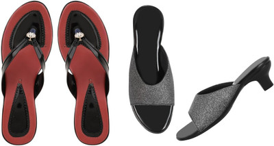 Komfy Women Heels(Multicolor , 3)