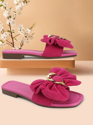 Avivastyle Women Flats(Pink , 2)