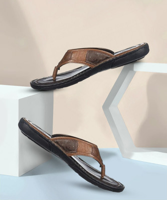 LEE COOPER Men Sandals(Tan , 6)