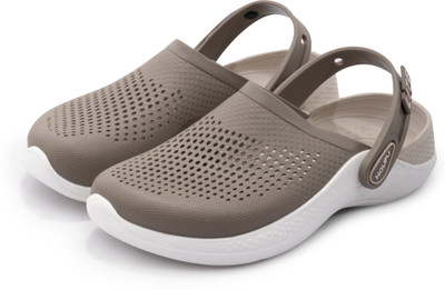 Houfu Men Clogs(Beige , 8)