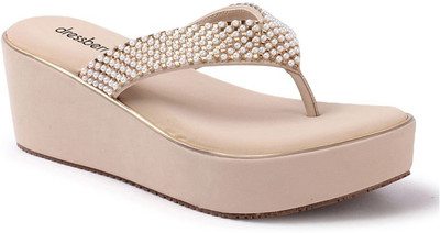 Dressberry Women Heels(Off White , 7)