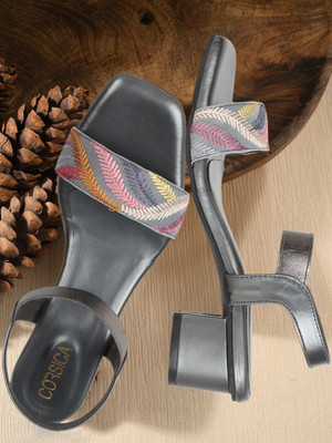 CORSICA Women Heels(Multicolor , 3)