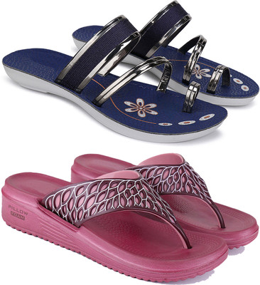 BERSACHE Women Flats(Multicolor , 7)